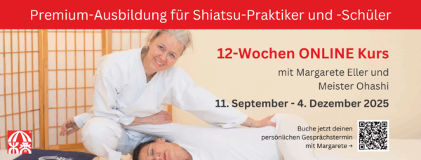 Premium Ausbildung: OHASHI Method® für Shiatsu-Praktiker und -Schüler